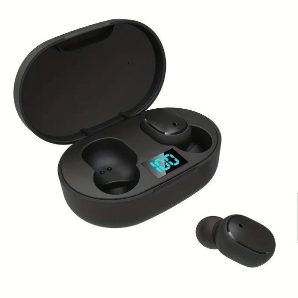 Airdots Wireless Bluetooth Earbuds, Mini Size & LED Battery Level Display, Noise Cancellation Earbuds, Durable & Portable Audio Headphone for IOS & Android Discount