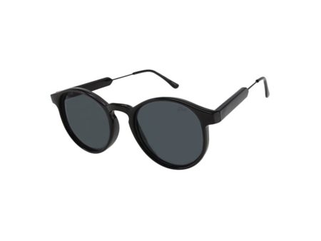 Jase New York Connor Sunglasses in Triple Black Supply