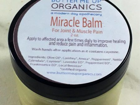 Organic Herbal pain balm for muscle and joint pain on Sale