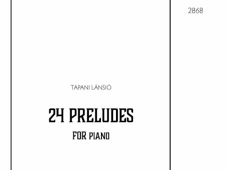 24 preludes for piano Cheap