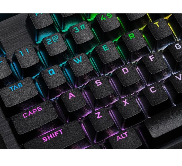 Corsair K70 RGB PRO Mechanical Gaming Keyboard Backlit RGB LED CHERRY MX SPEED(Black) For Discount